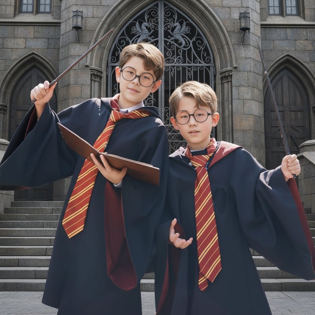 WIZARDCRAFT – Compleet Tovenaarskostuum met Cape & Accessoires voor Kinderen & Volwassenen