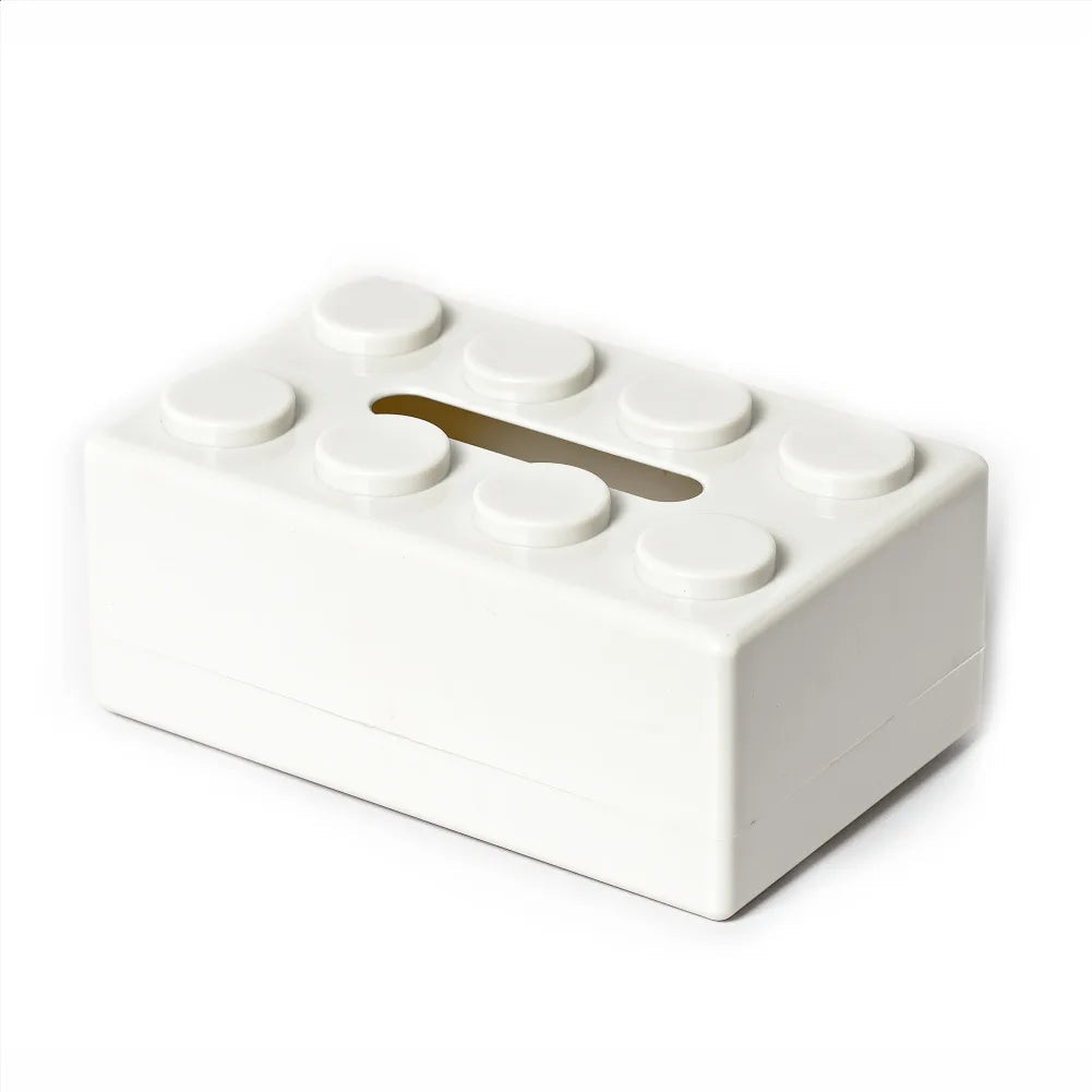 RetroBricks Luxe Tissuedoos – Speels Design voor een Stijlvol Interieur