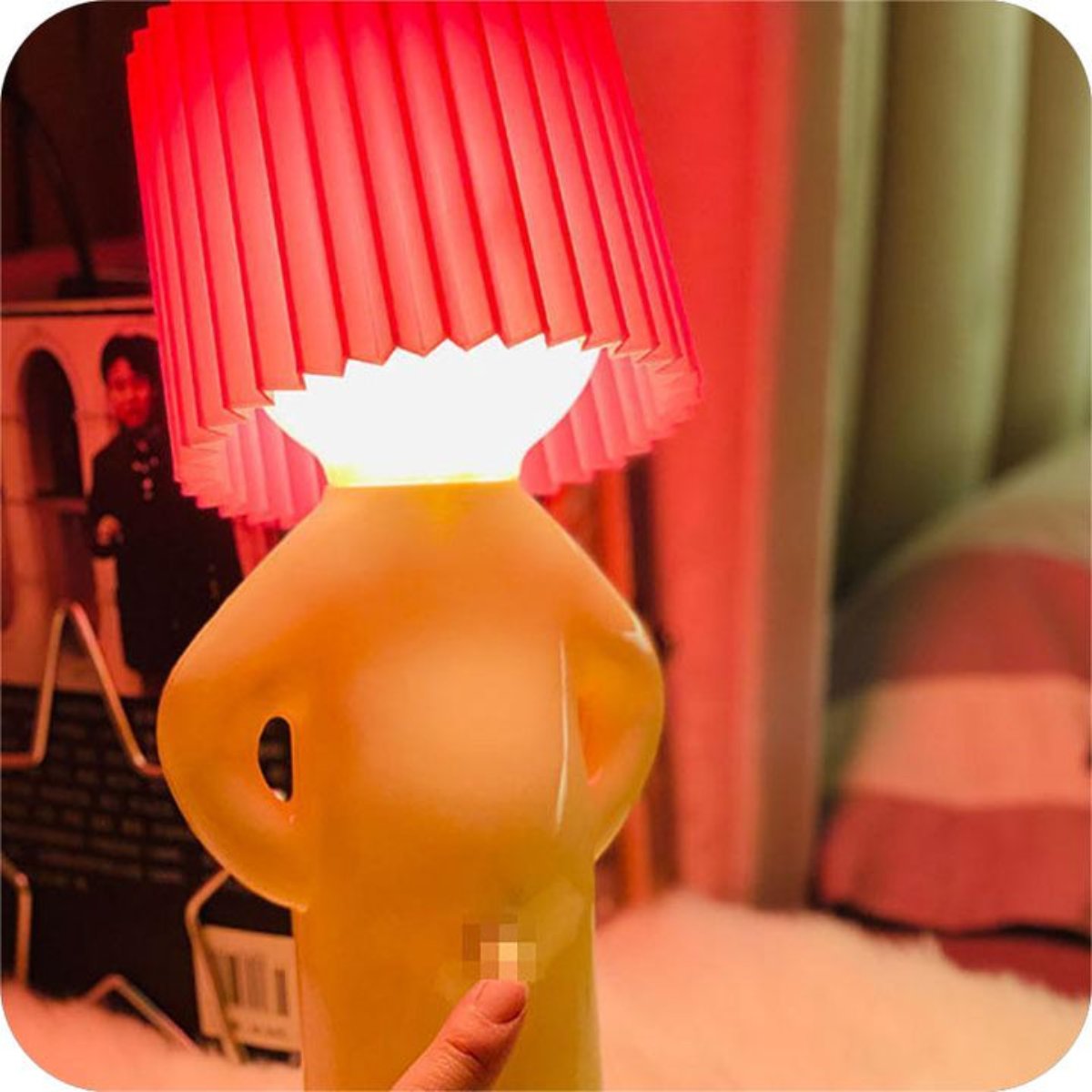 LilLampy | Grappige draadloze Piemel lamp