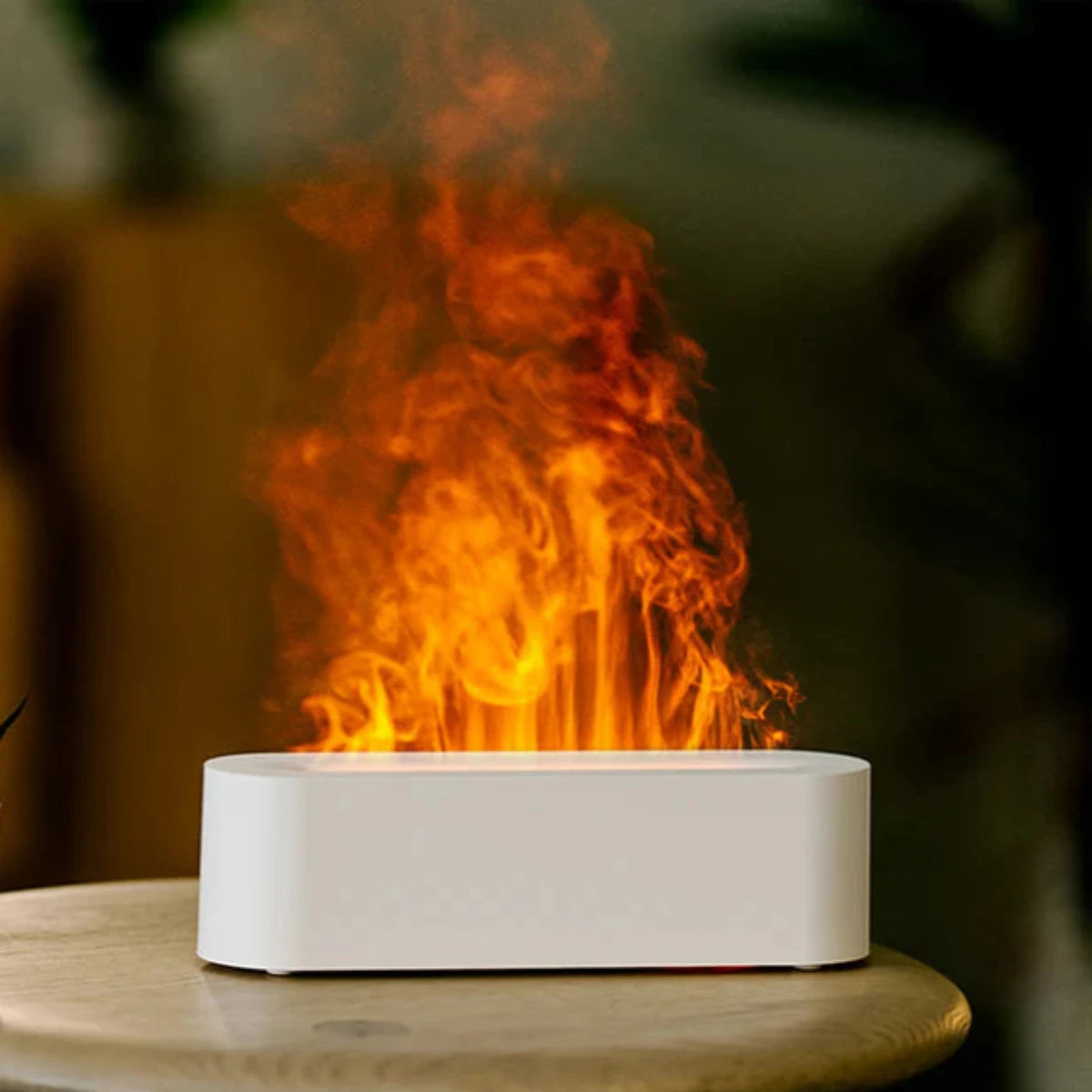 HumiFire | Sfeervolle luchtbevochtiger met Aromatherapie