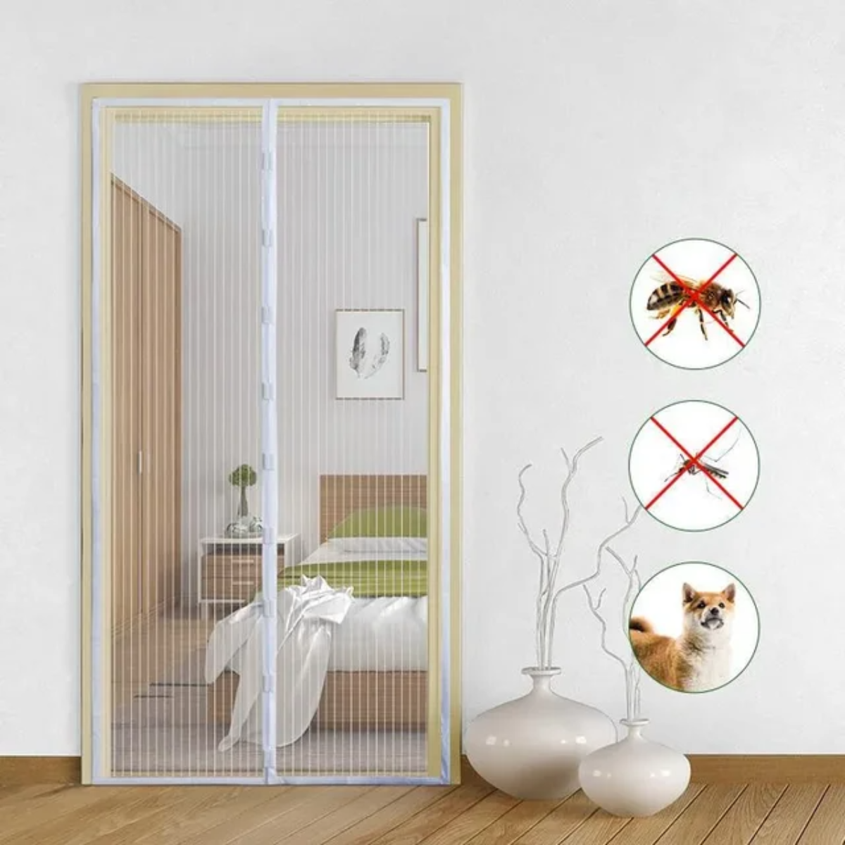 InsectShield Door Screen
