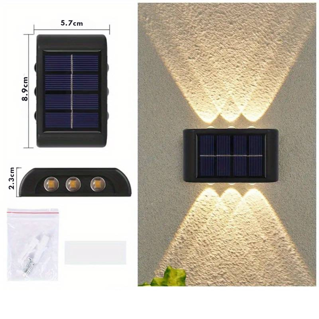 Zonne-energie Wandlamp
