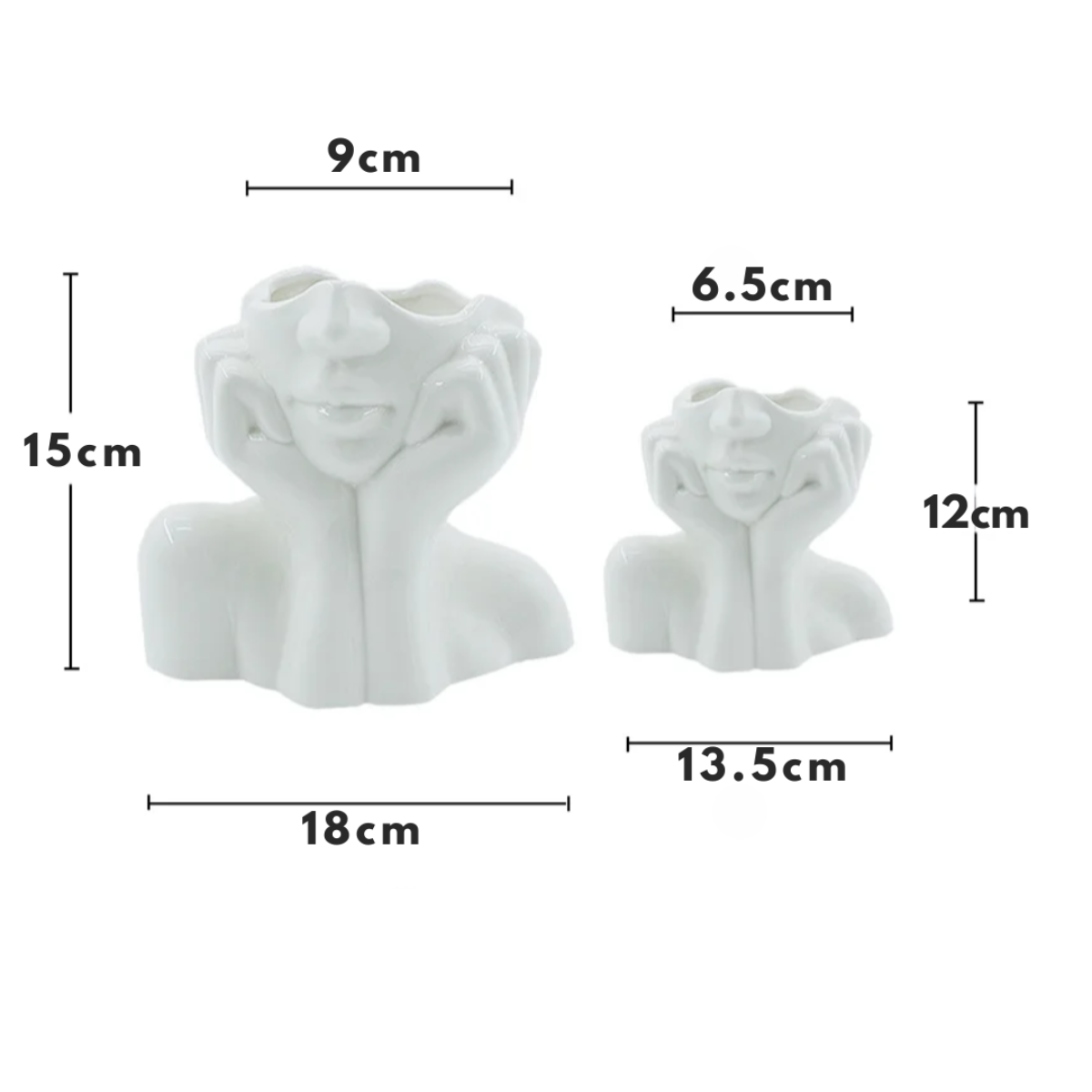 Angelique Keramische Vaas Set