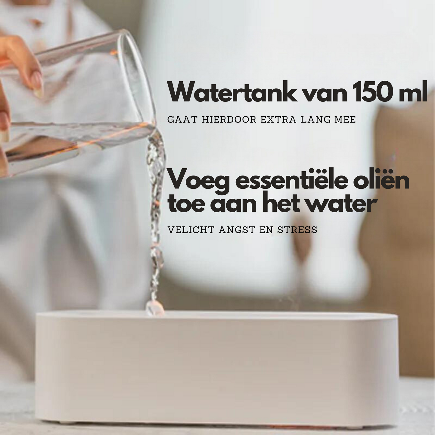 HumiFire | Sfeervolle luchtbevochtiger met Aromatherapie