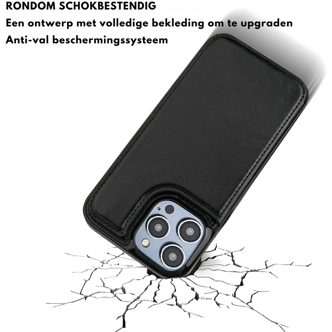SleekSafe PU Wallet Case