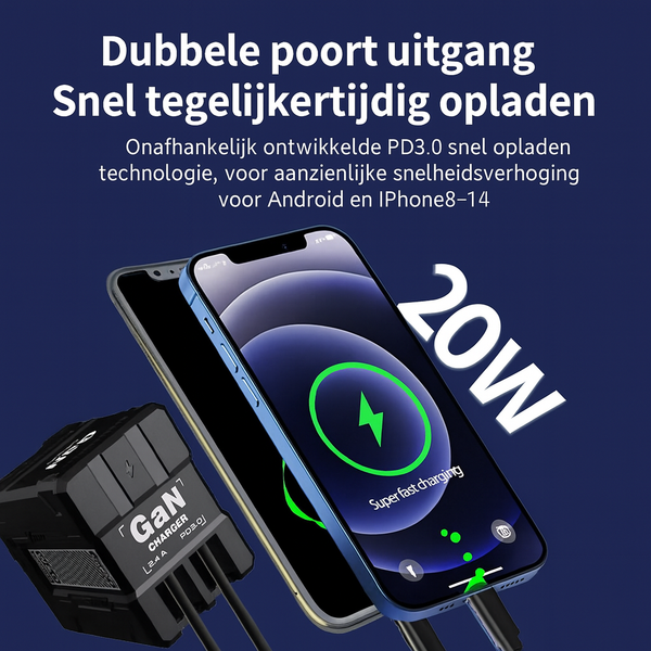 Supersnelle Mobiele Oplader
