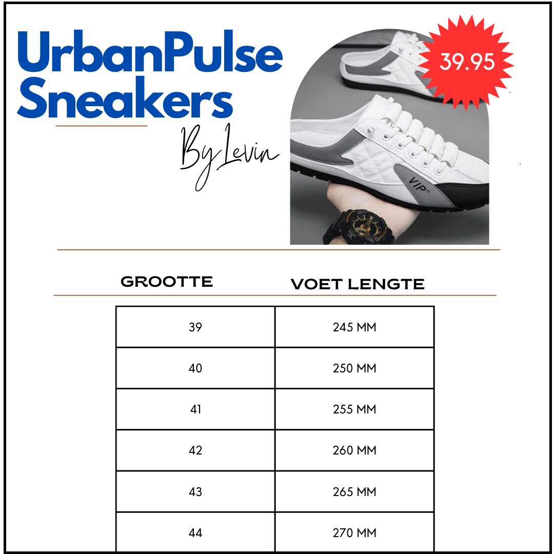 UrbanPulse Sneakers | Ervaar uniek comfort