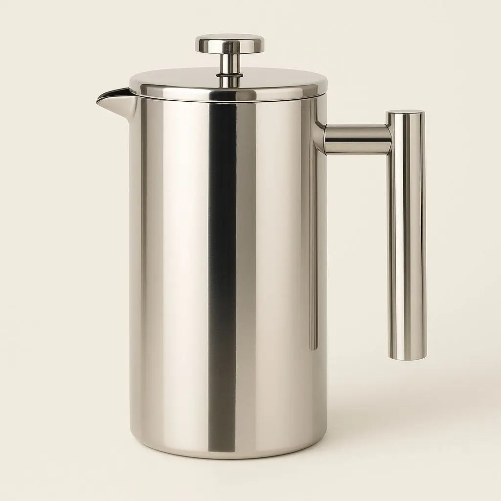 Logan RVS French Press – Dubbelwandige Koffiemaker