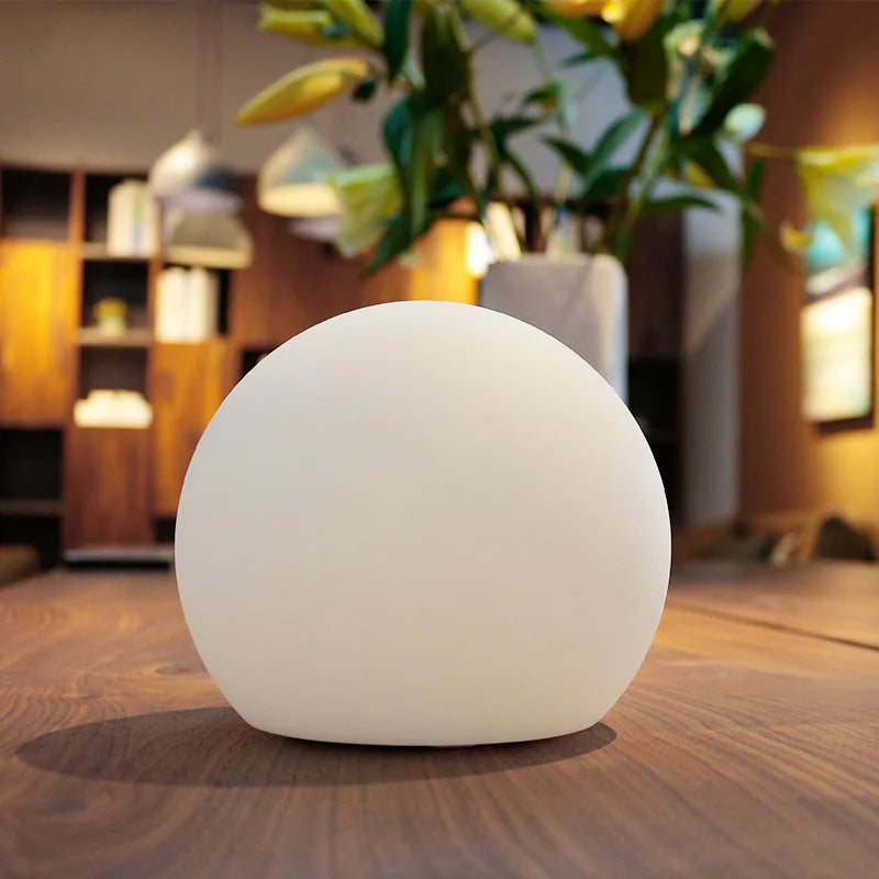 LumiGlobe – Draadloze LED Tafellamp met 16 Kleuren voor Sfeervolle Verlichting