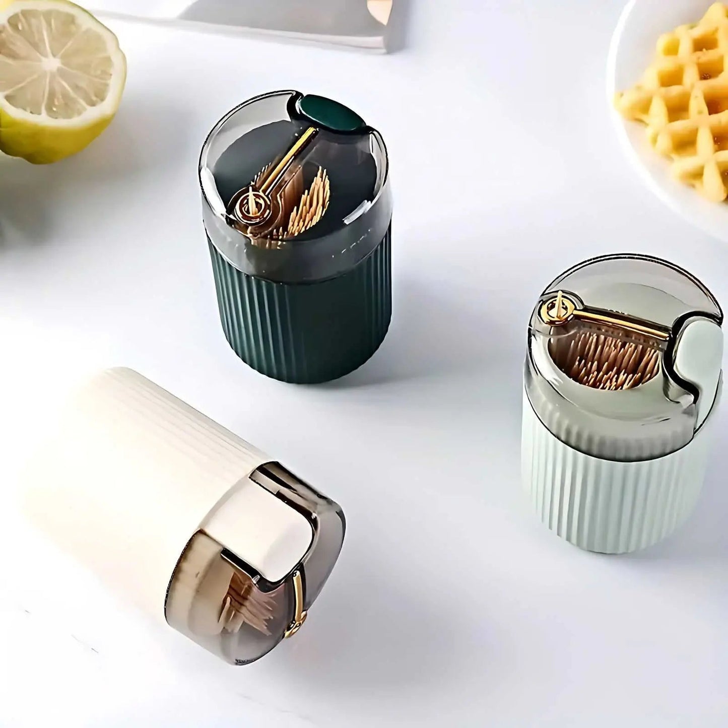 LuxePop - Automatische Pop-up Tandenstoker Dispenser