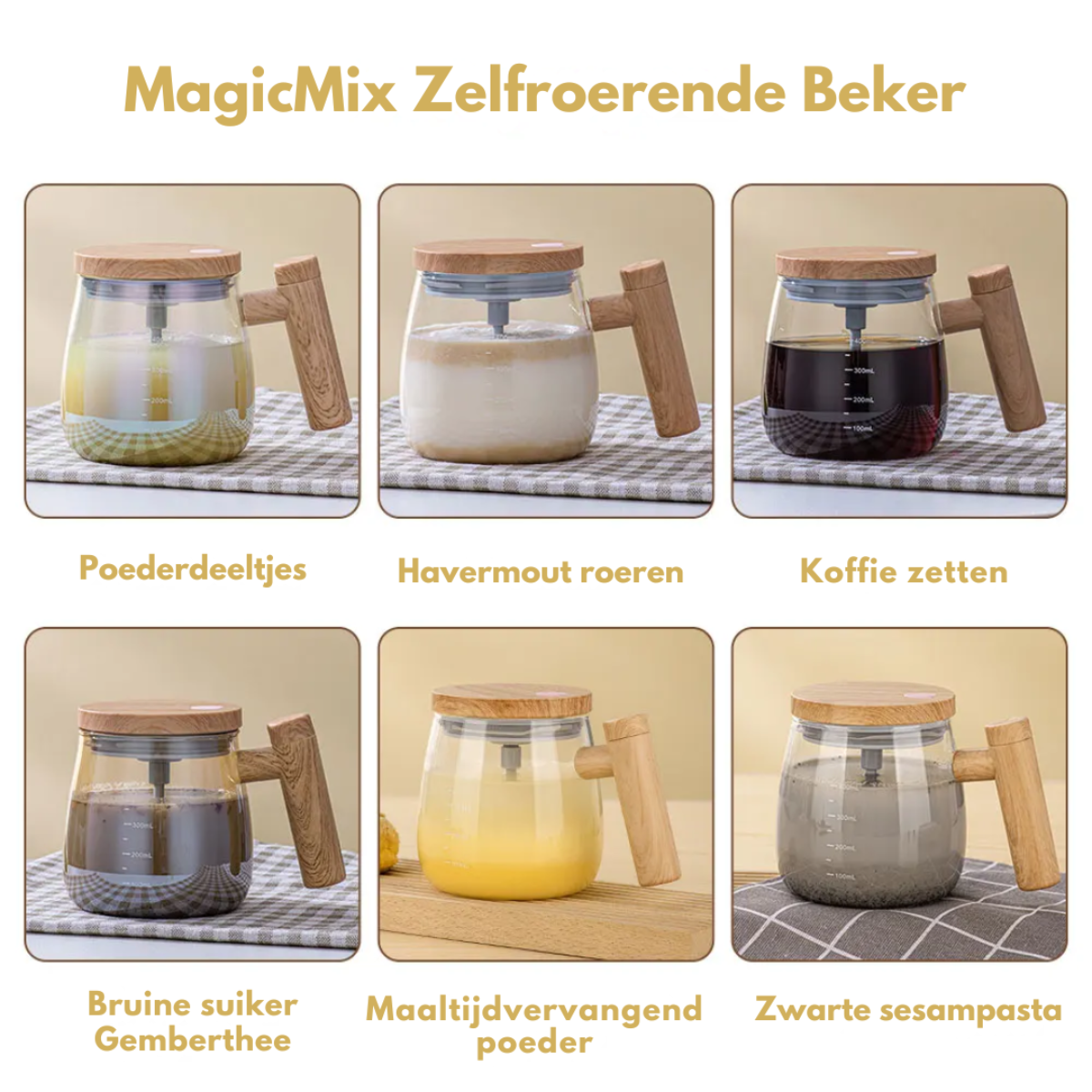 MagicMix Zelfroerende Beker