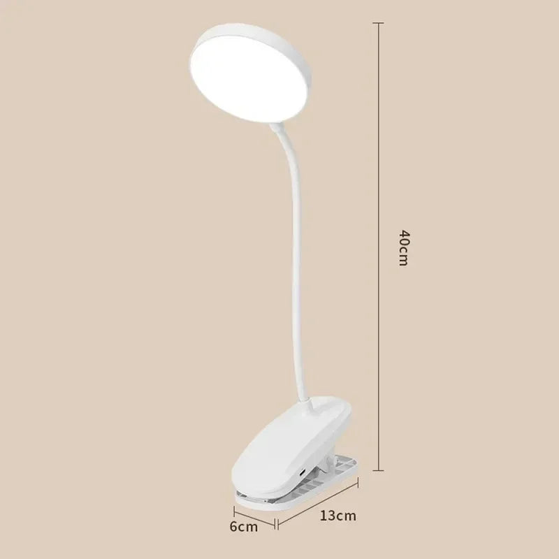 USB Oplaadbare Klem LED Bureaulamp