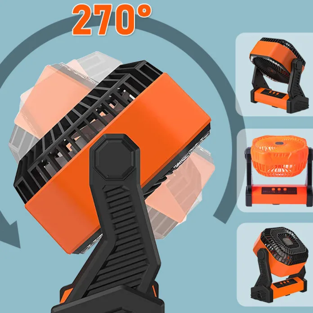 Draagbare Camping Mini Ventilator