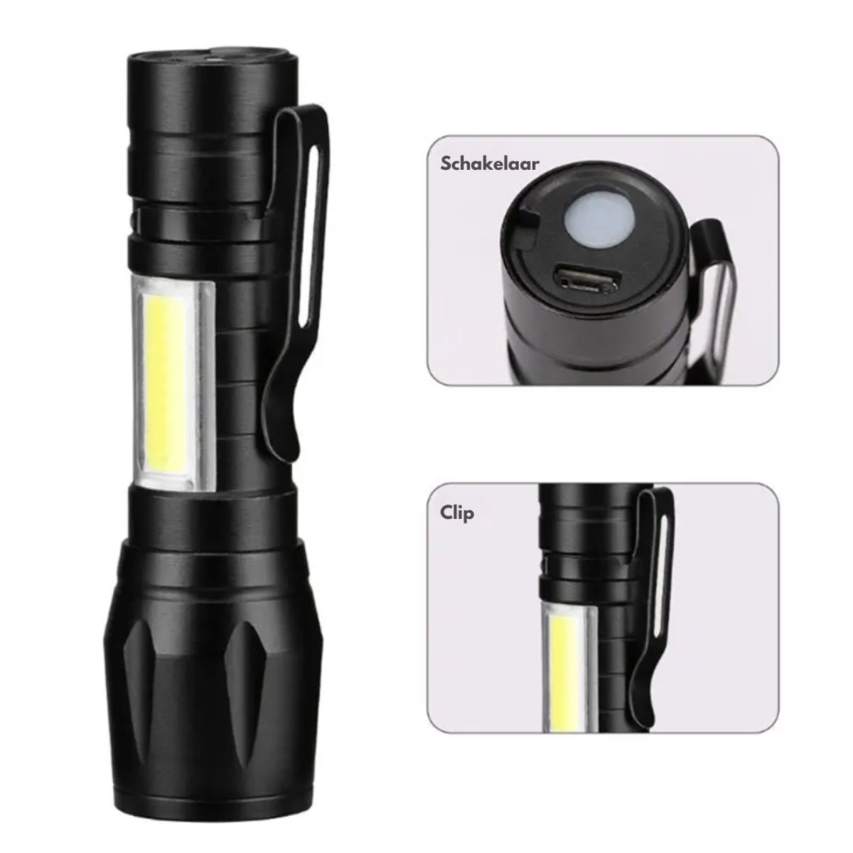 MiniBeam LED Zaklamp