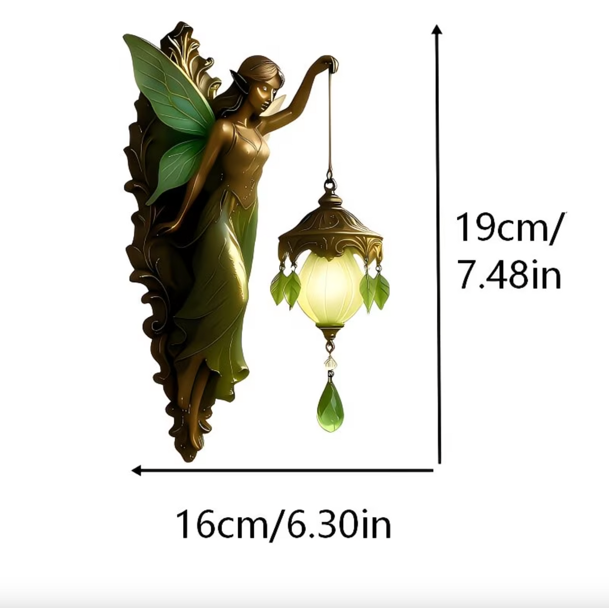 Aetheria™ - Betoverde Feeën Gloed Wandlamp