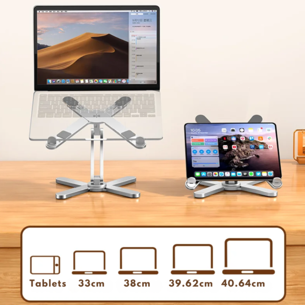 FlexiStand | Stevige Laptop/Tablet Standaard