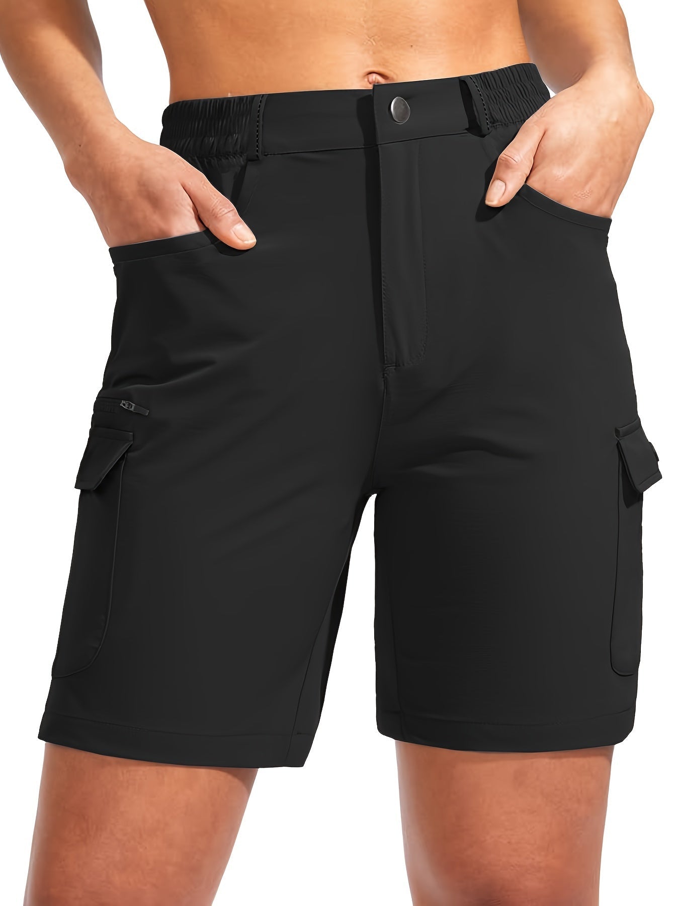 Sneldrogende Cargoshorts voor Dames – Comfortabel en Functioneel voor Wandelen en Avonturen