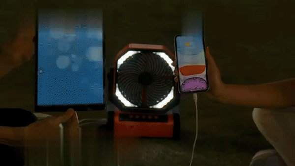 Draagbare Camping Mini Ventilator