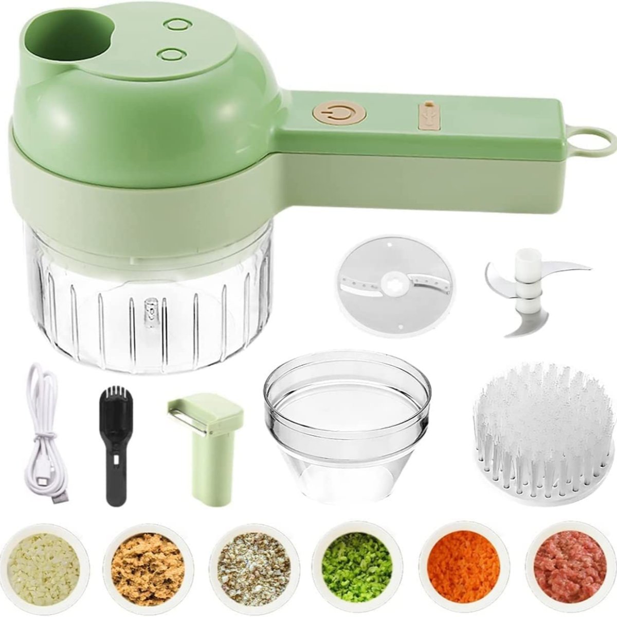 GourmetMasterSlicer | 4 in 1 mini-keukenmachine