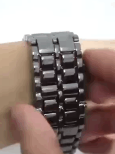 BrightTime LED Watch