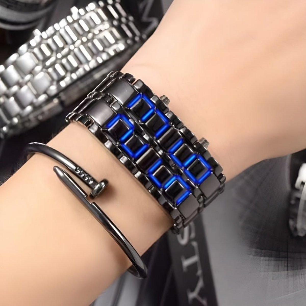 BrightTime LED Watch