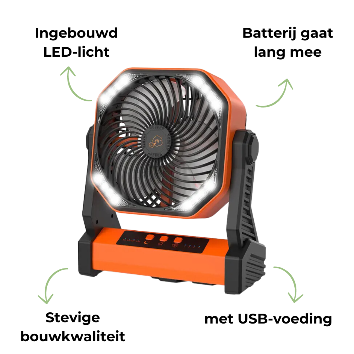 Draagbare Camping Mini Ventilator