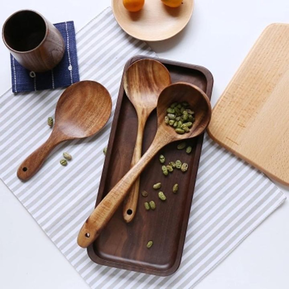 Eco-Friendly Teak Utensils Set
