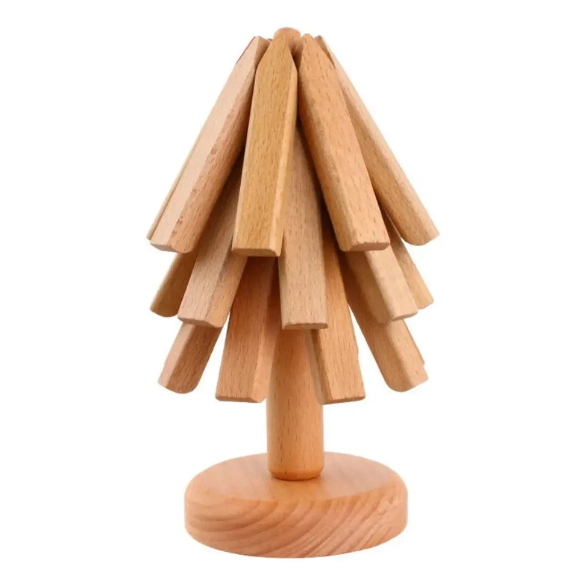 EcoCoasters | Houten Onderzetters Kerstboom