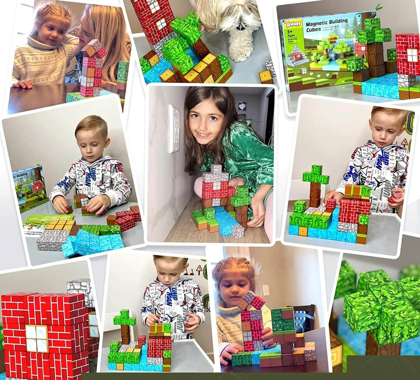 SmartCraft Magnetische Bouwblokken (100 stuks)