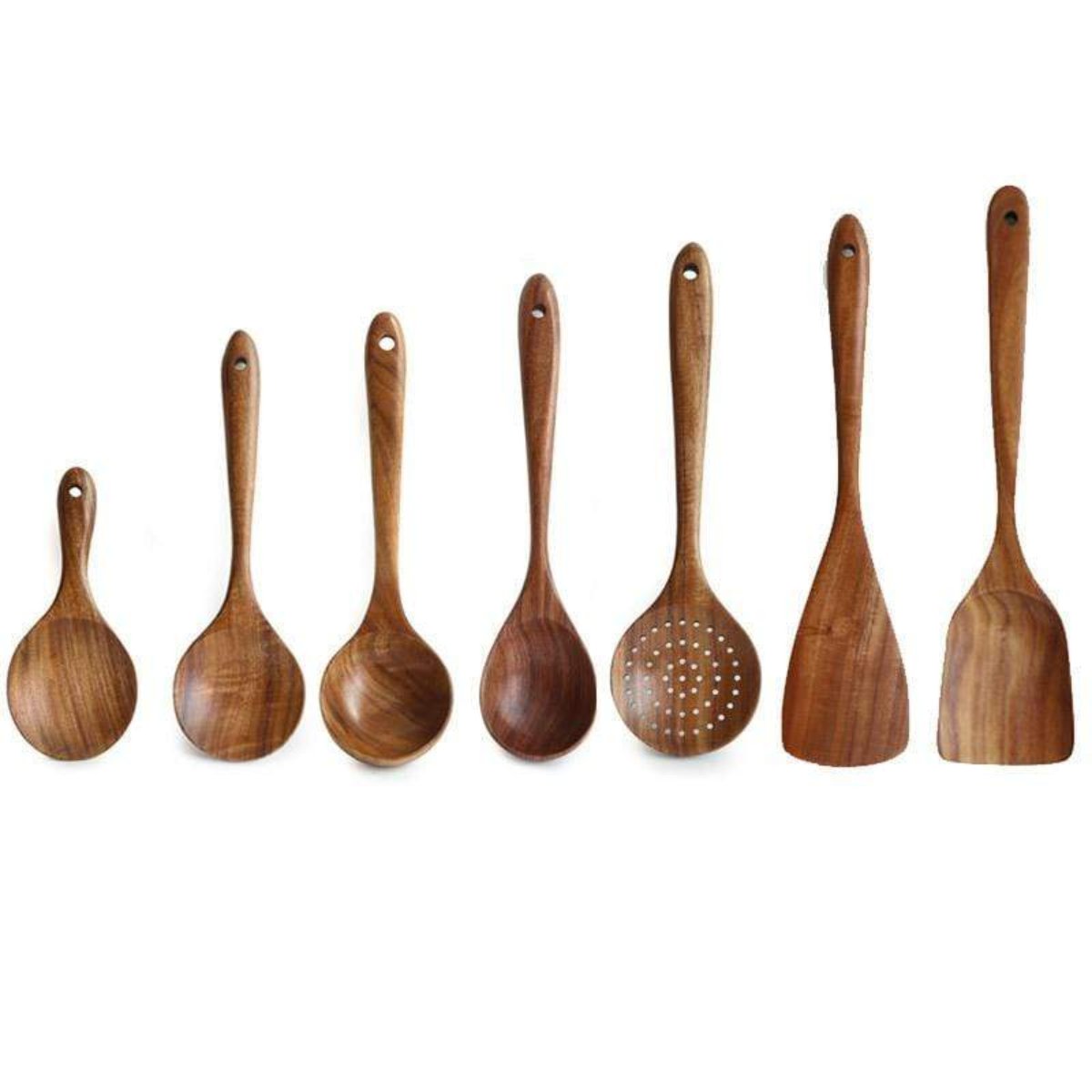 Eco-Friendly Teak Utensils Set