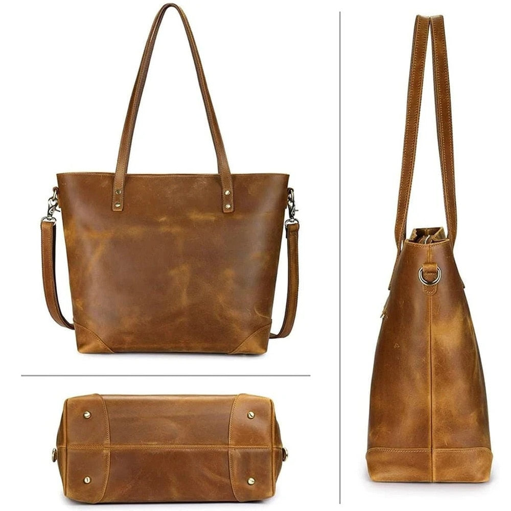 Tijdloze Luxe Leren Tas