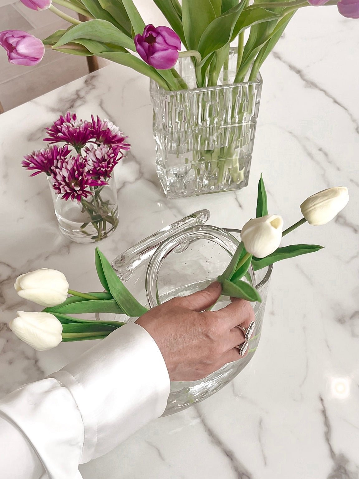 Victoria Glazen Handtasje Vaas