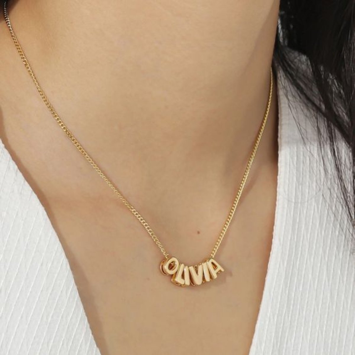 Name Bubble Necklace