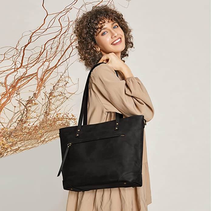 Tijdloze Luxe Leren Tas