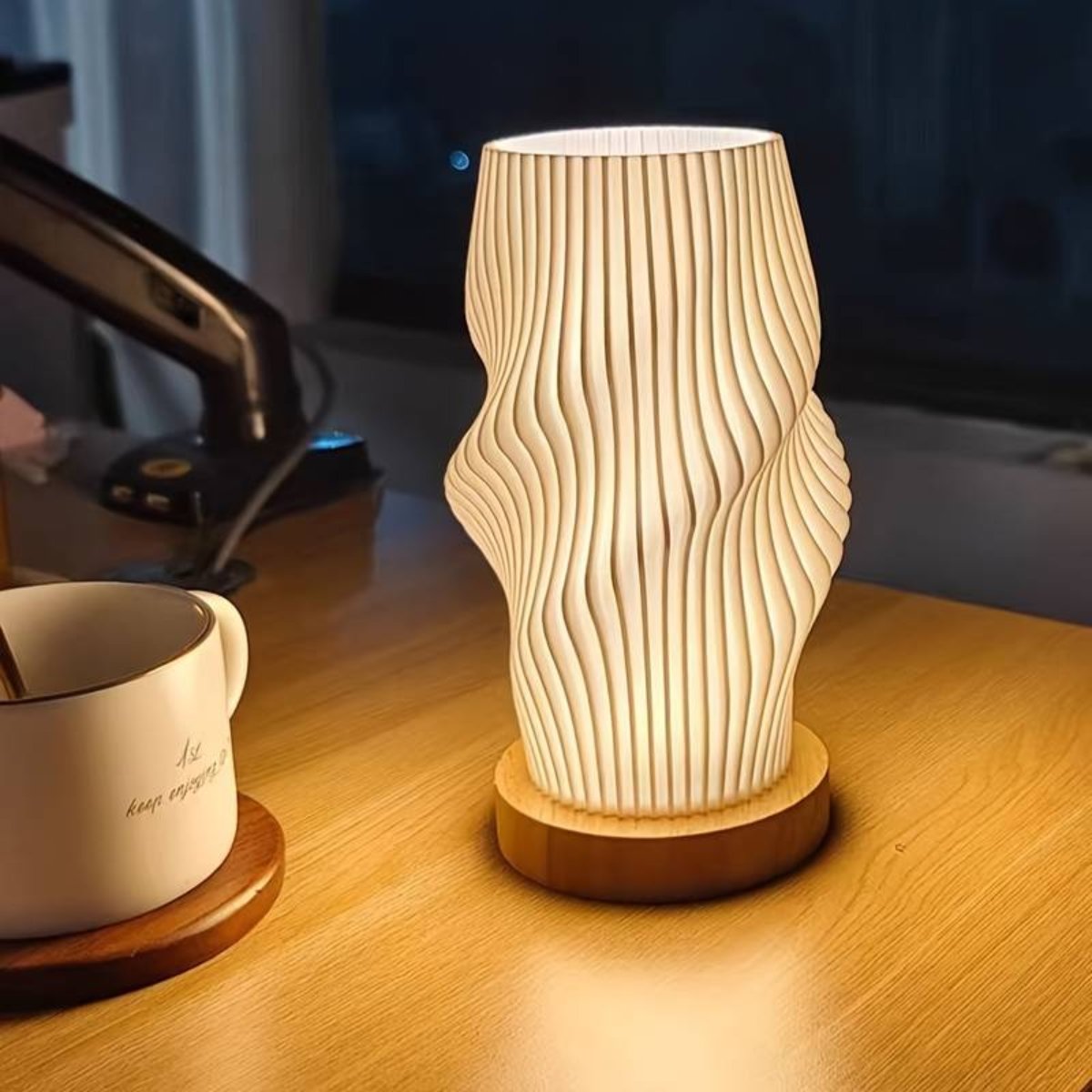 NordicWave Houten Lamp