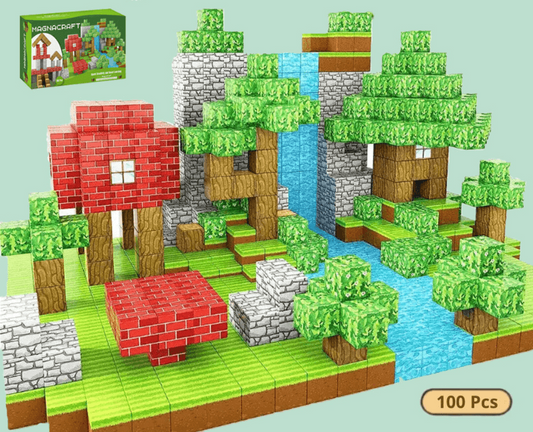 SmartCraft Magnetische Bouwblokken (100 stuks)