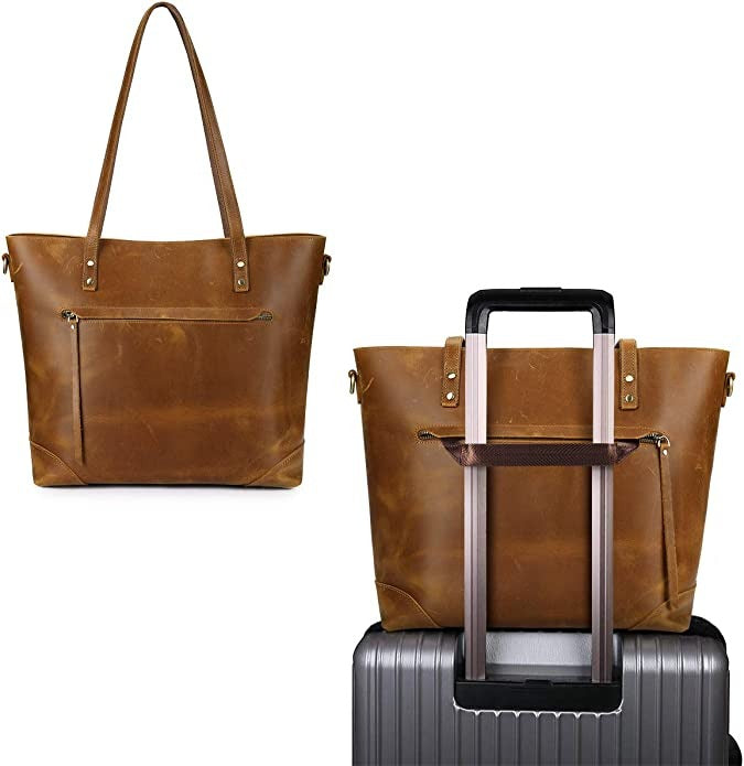 Tijdloze Luxe Leren Tas