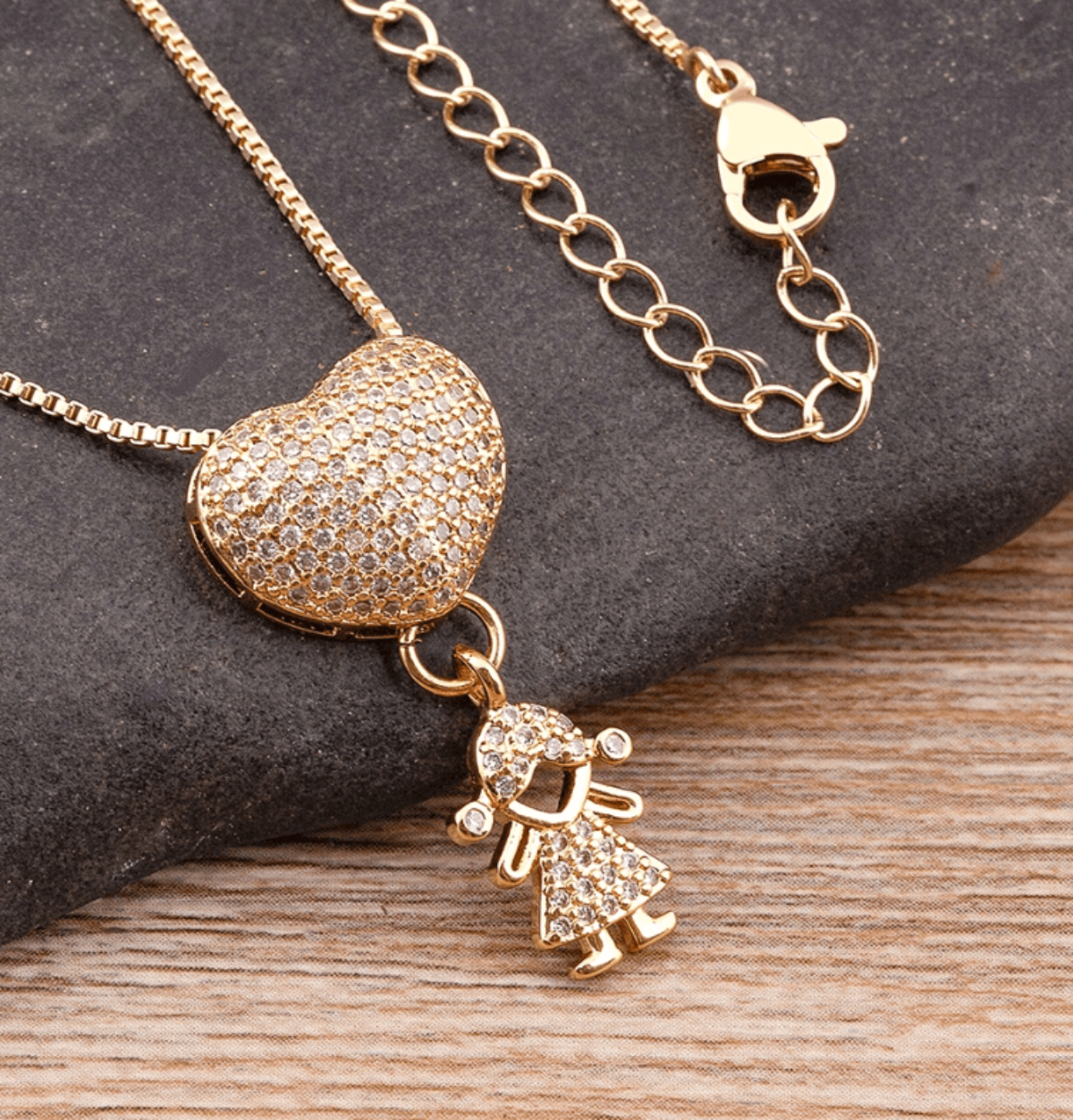 Gold Love Necklace