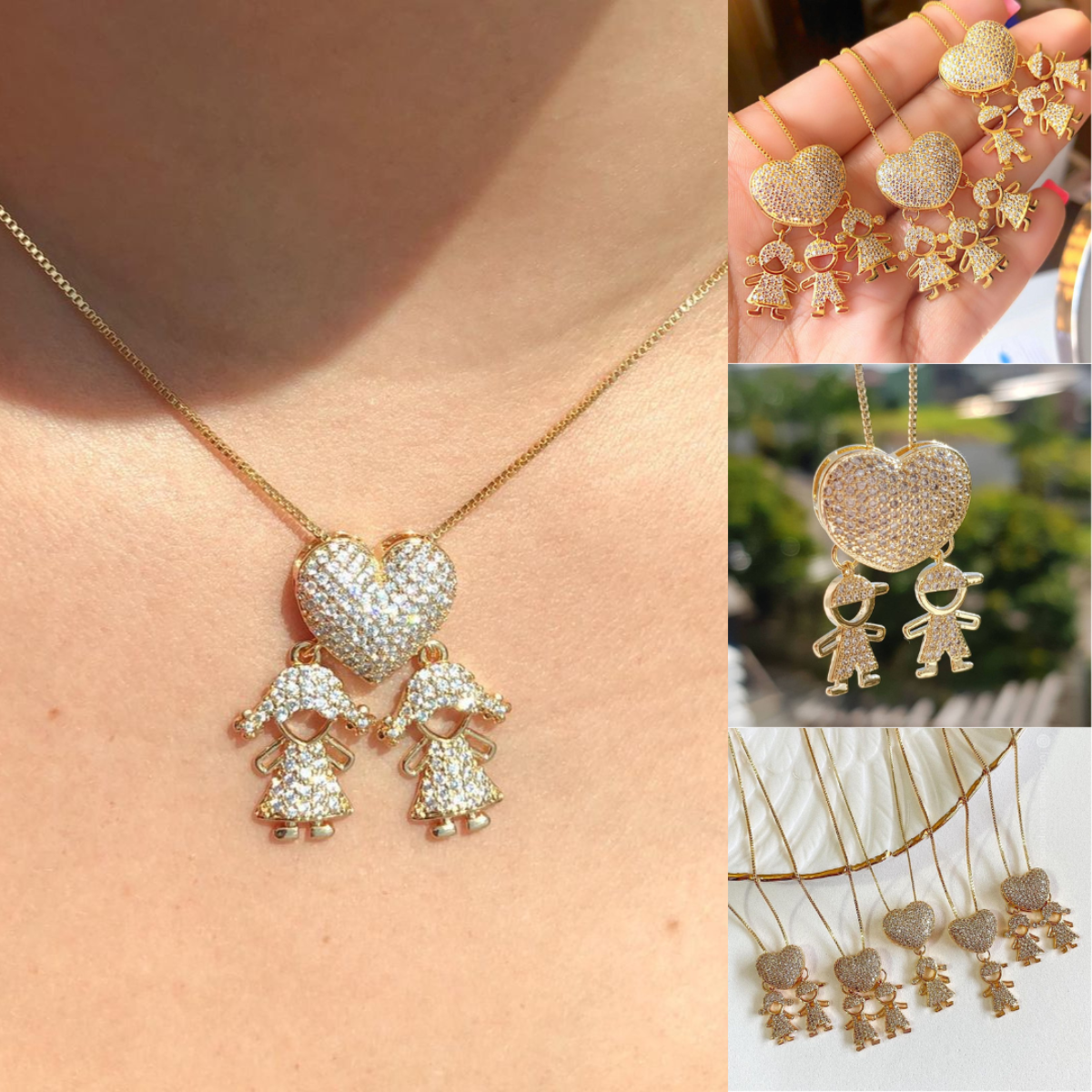 Gold Love Necklace