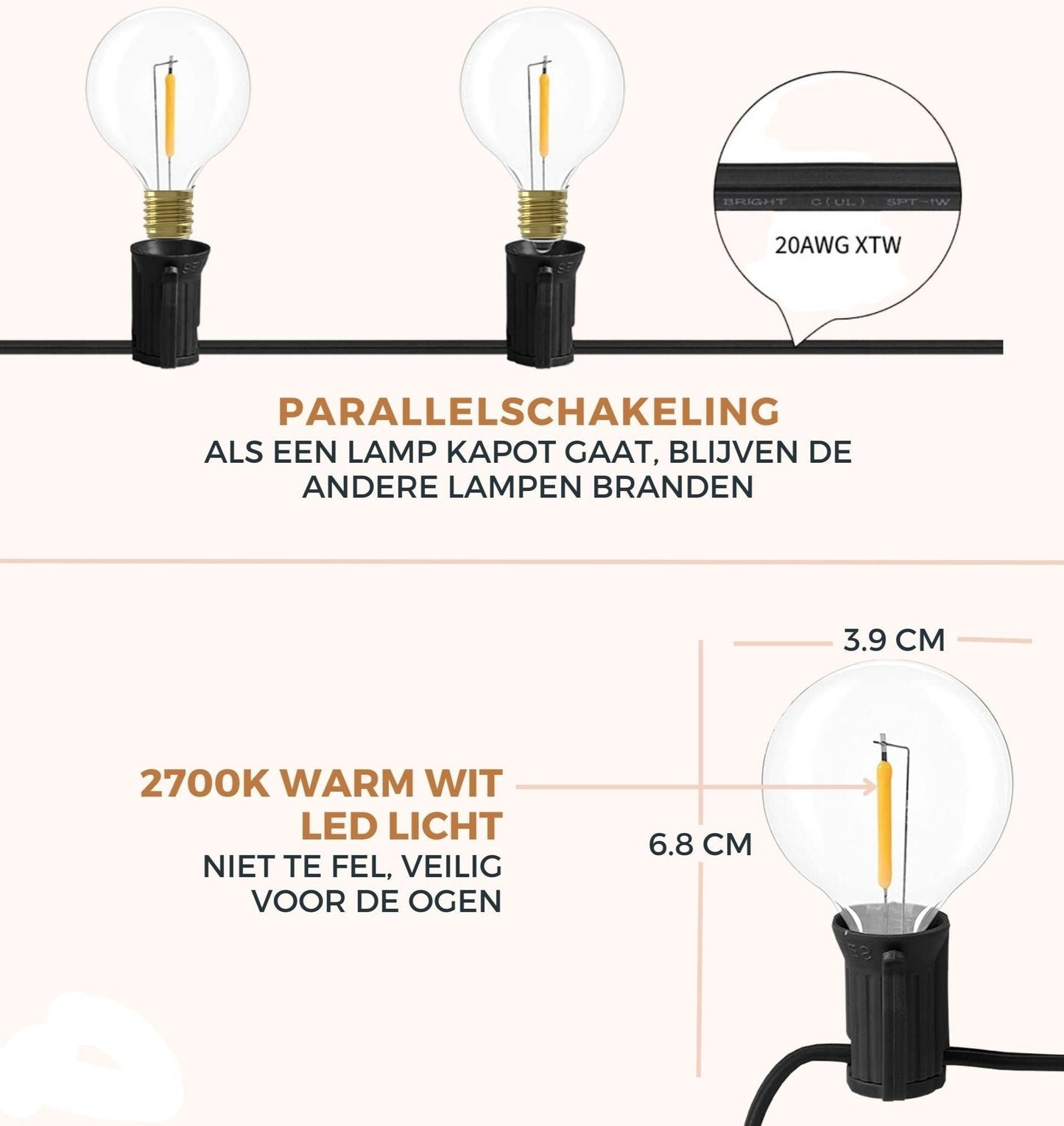CozyLights Lichtsnoer
