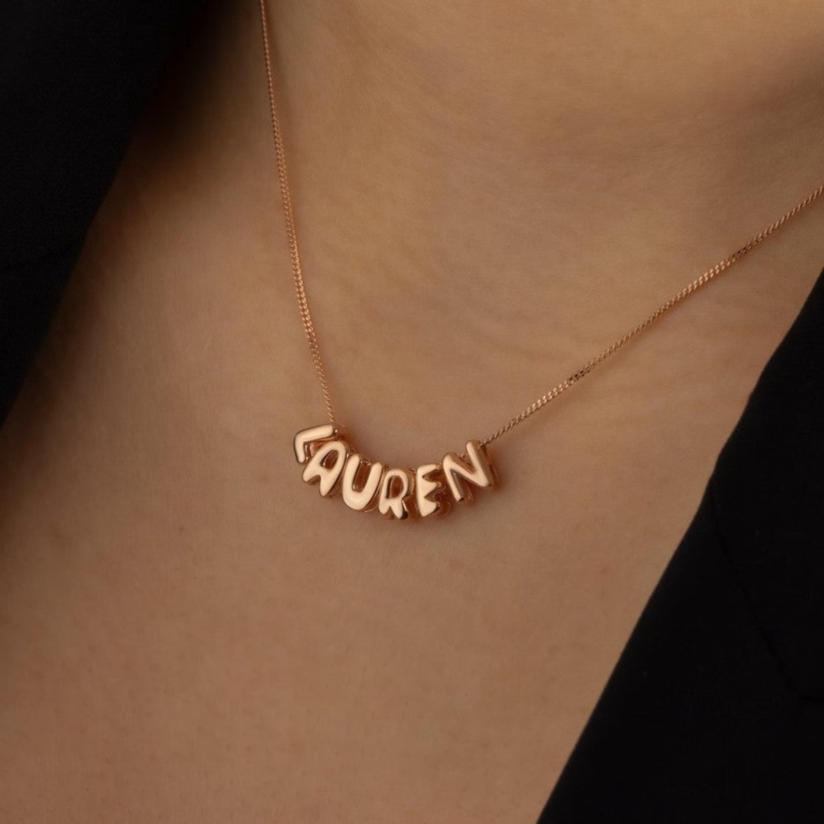 Name Bubble Necklace