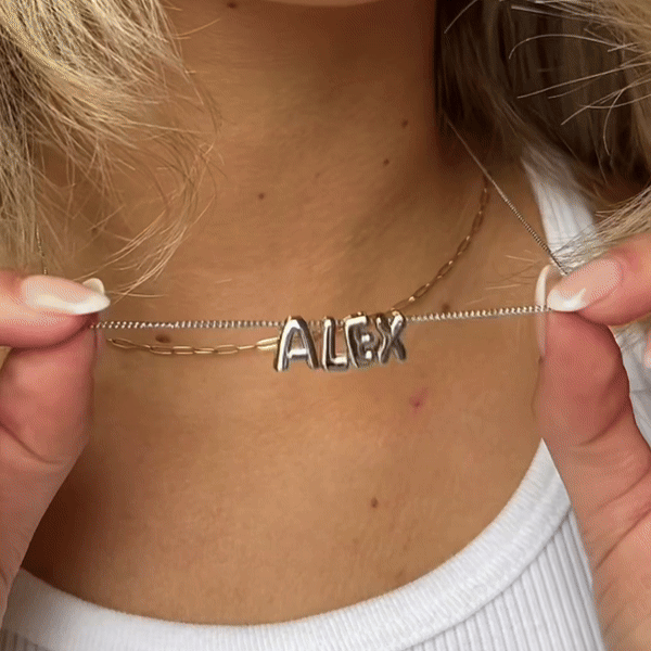 Name Bubble Necklace