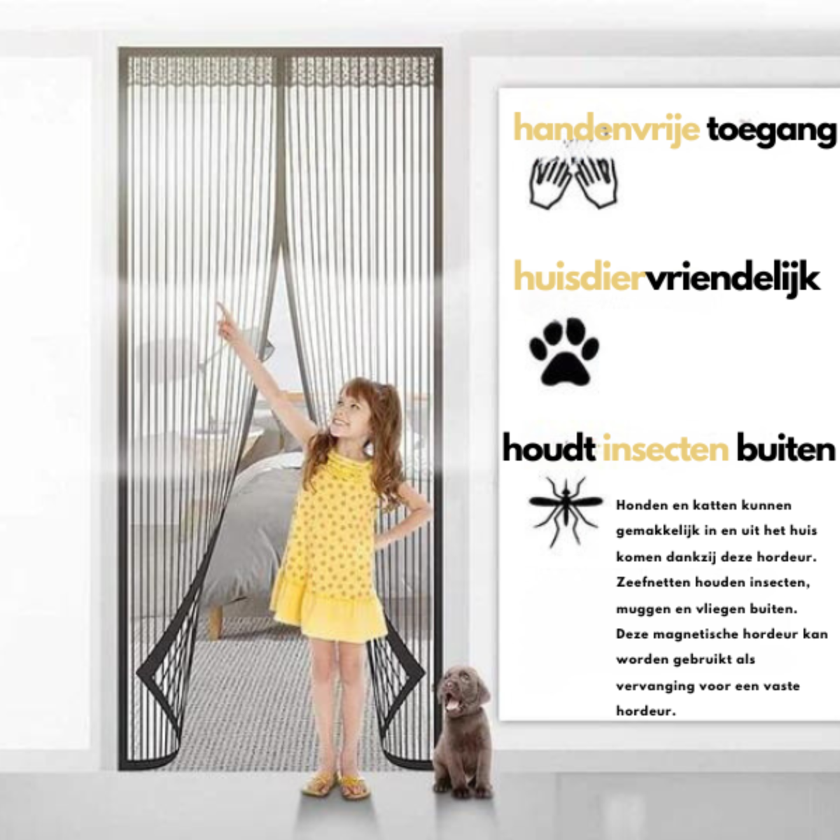 InsectShield Door Screen