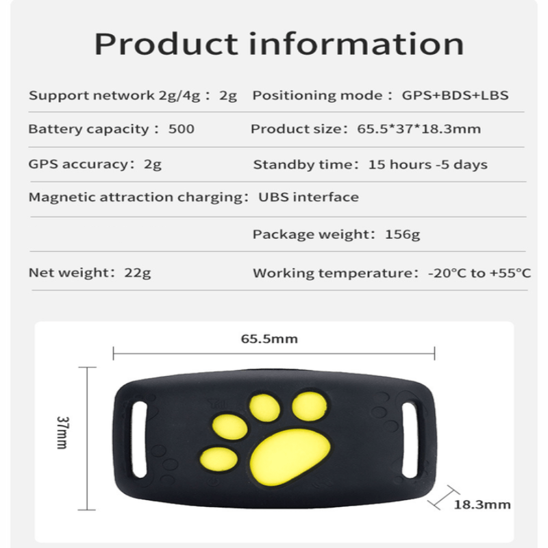 Kat GPS Tracker - realtime tracking zonder abonnement