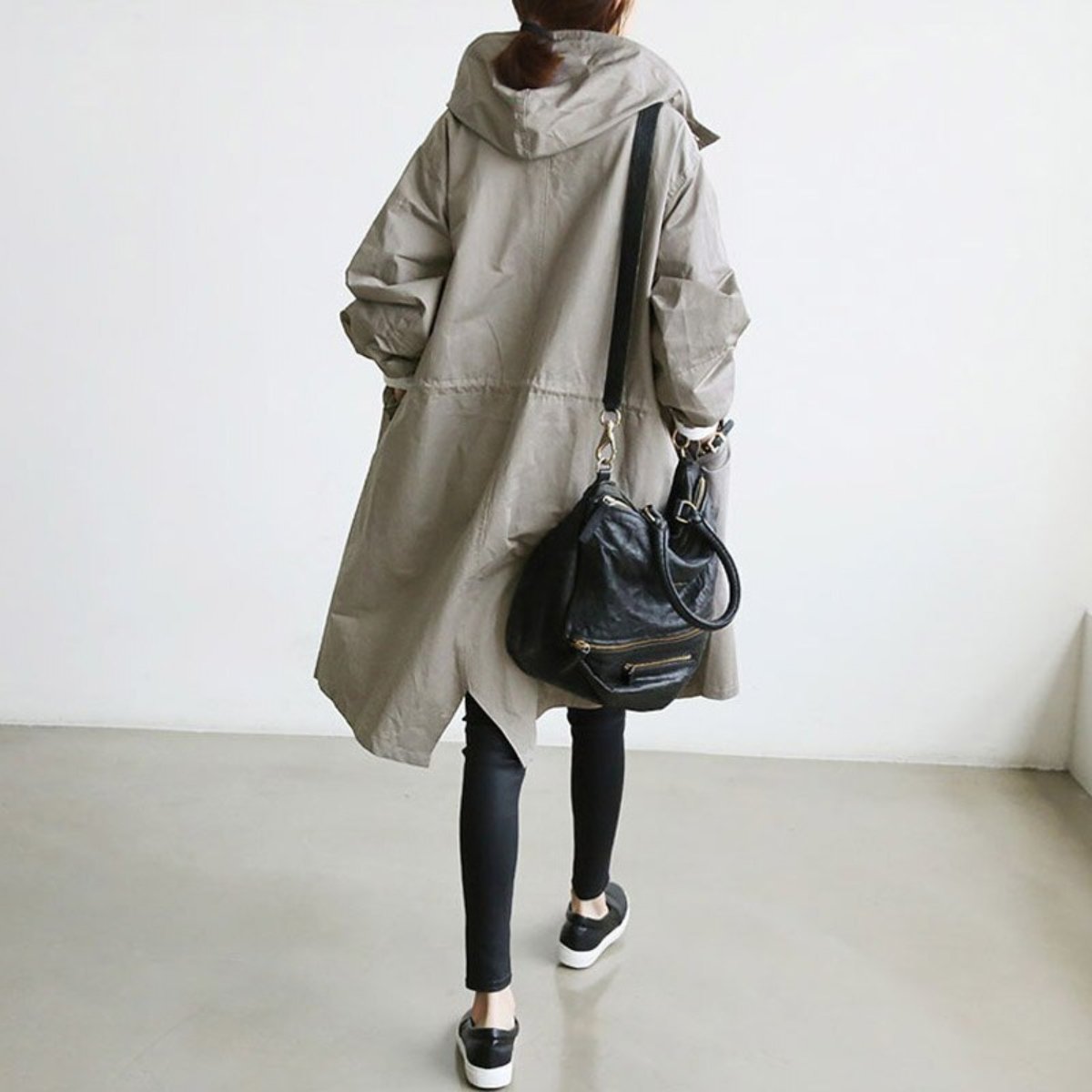 Maelis Waterdichte Trenchcoat