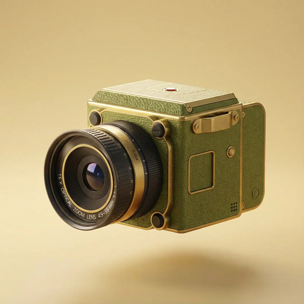 Retro Draagbare Mini Camera