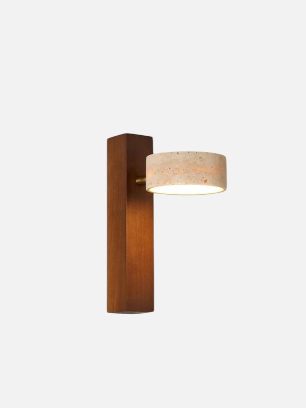 Chique Steenlook Wandlamp