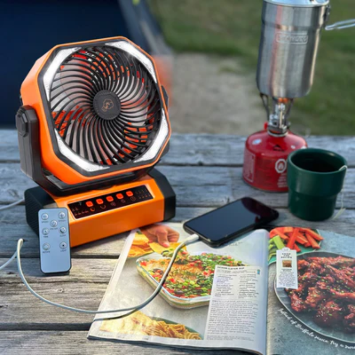 Draagbare Camping Mini Ventilator