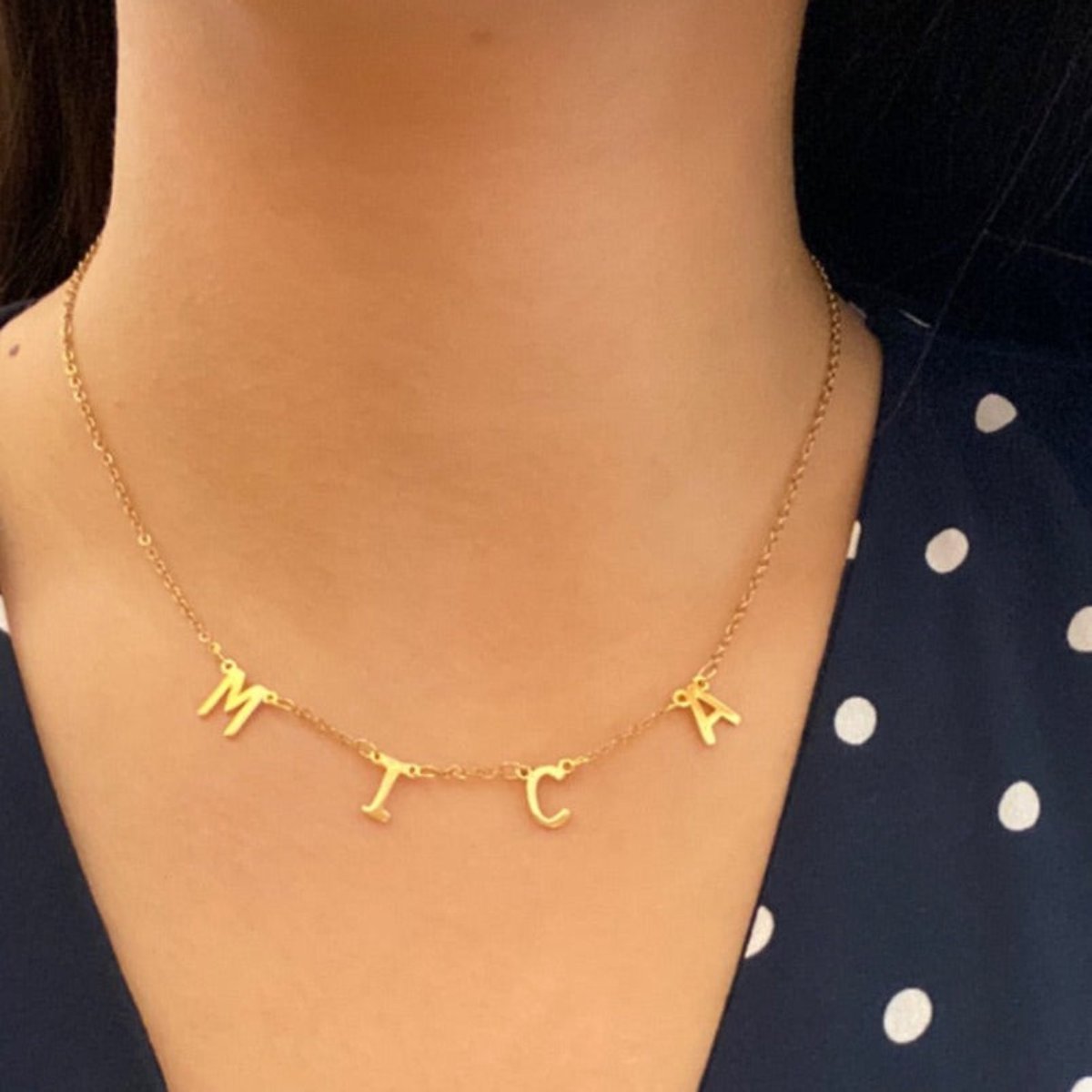 Naam Letter Ketting