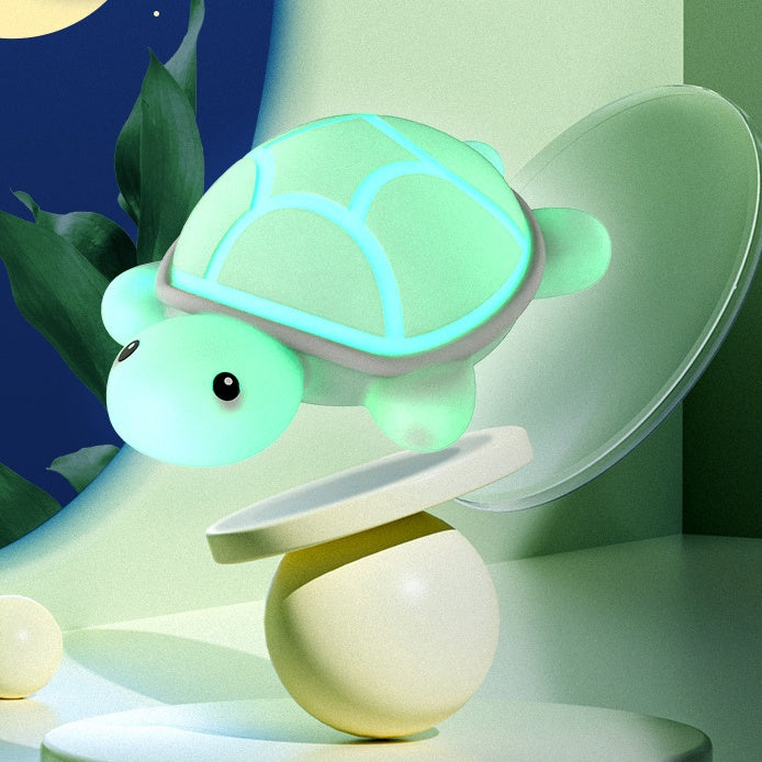 Squishy Silicone Schattige Schildpad LED Nachtlamp - Perfect Cadeau voor Kinderen en Meisjes